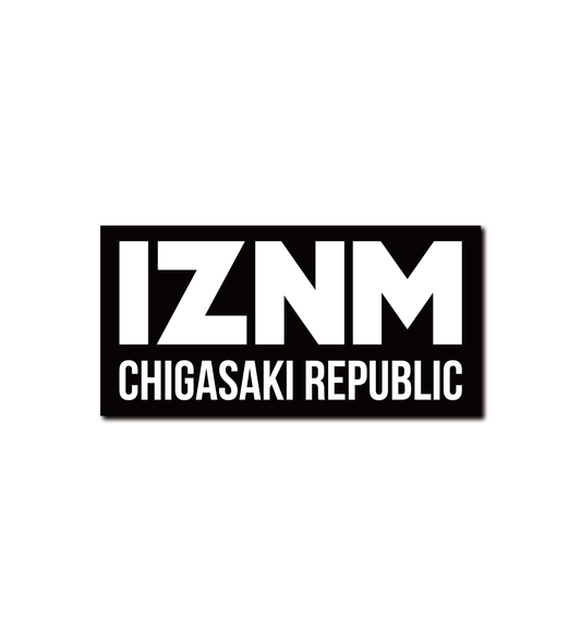 IZNM Tagline Sticker (S)